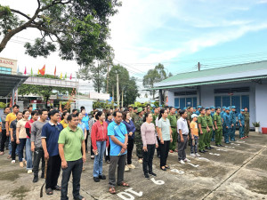 Xã Tà Lài ra quân thực hiện công tác dân vận với nhiều hoạt động thiết thực