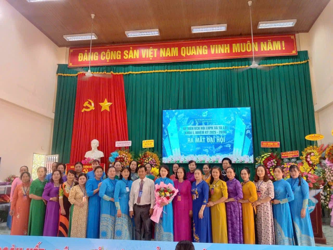 HỘI LIÊN HIỆP PHỤ NỮ XÃ TÀ LÀI TỔ CHỨC THÀNH CÔNG ĐẠI HỘI LẦN THỨ I, NHIỆM KỲ 2025 – 2030
